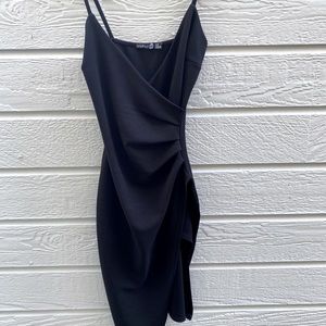 Boohoo Asymmetrical Dress